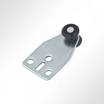 Produktbild von Laufrolle Führungsrolle Nylon für Laufschiene 25x19mm (10 Stück)