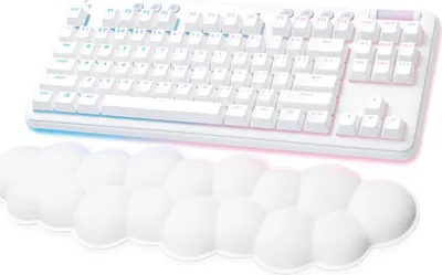 Immagine prodotto di Logitech G G715 - Tastiera - Senza tastierino numerico - Retroilluminata - Bluetooth, 2,4 GHz - QWERTY - Spagnolo - Interruttore a chiave: Tattile - Bianco