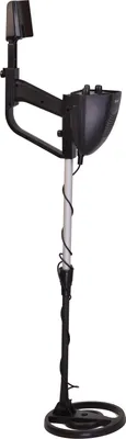 A metal detector on a white background.