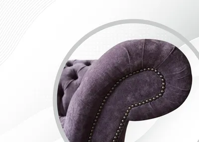 Produktbild von Couch Sofa 4 Sitzer Design Polster Modern Textil Stoff Chesterfield Sofas Neu