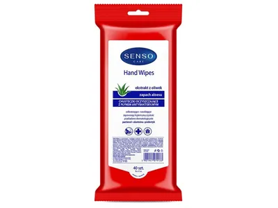 Immagine prodotto di Salviette detergenti con liquido antibatterico, 40 pezzi.
