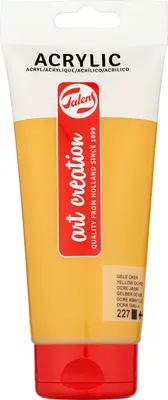 Zdjęcie produktu dla Talens Art Creation Farba akrylowa tubka 200 ml żółta ochra 227