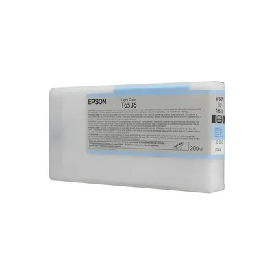 Produktbild von Epson T6535 Light Cyan-Tintenpatrone (200 ml), Helle Cyan, Tinte auf Pigmentbasis, 200 ml, 1 Stück(e)
