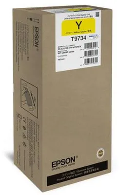 Immagine prodotto di Epson T9734 - 192,4 ml - formato XL - giallo - originale - confezione di inchiostro - per WorkForce Pro WF-C869R (C13T97340N)