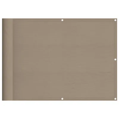 Immagine prodotto di Paravento da Balcone Tortora 75x700 cm 100% Poliestere Oxford