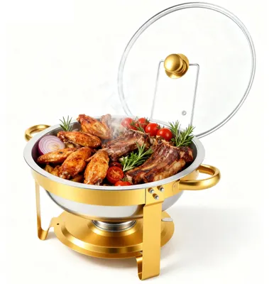 Produktbild von Buffetserver, Edelstahl, 5QT Kapazität, 1Pack