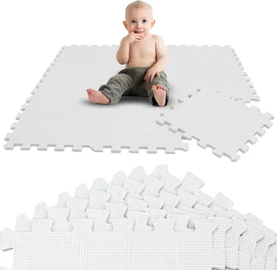 Immagine prodotto di 9 pezzi tappetino da gioco per bambini - 30x30 tappetino per gattonare tappetino asilo nido