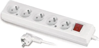 Immagine prodotto di Cavo di prolunga 5 prese 3 metri con interruttore - Vt-300-1503W
