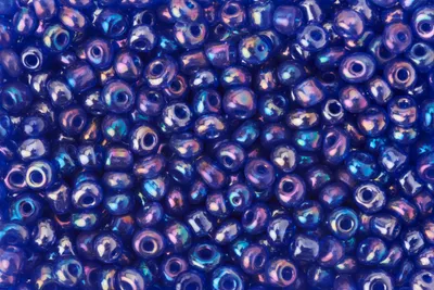 Produktbild von Rocailles "Rainbow" Brilliantblau