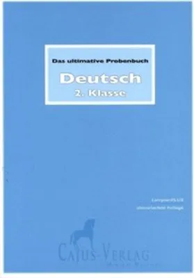 Produktbild von Das ultimative Probenbuch Deutsch 2. Klasse