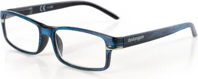 Produktbild von Lesebrille Distinguo Caravaggio Nachfüllung 1.0 blau schwarz Flex System