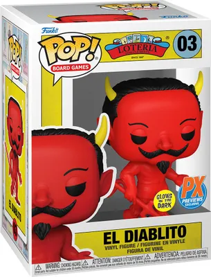 Produktbild von Funko Pop! Loteria - El Diablito #03 Glow in the Dark Exclusive