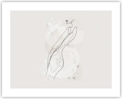 Produktbild von Poster - Poster ohne Rahmen - Minimalismus Körper Frauen - 50x40 cm - Wand Bild - Wanddeko - Wandbilder - Kunstposter - Wandposter - Bilder - Kunstdruck - Wanddekoration - Wandbild - P2XAA50x40-4831