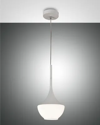 Produktbild von Apollo Pendelleuchte, Metall & mundgeblasenes Glas, modernes Design, E27-Fassung, höhenverstellbar bis 2000 mm, ideal für Innenbeleuchtung