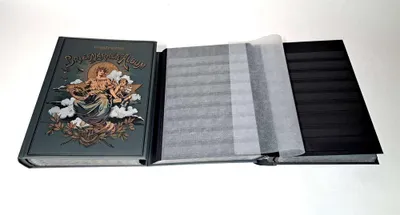 Produktbild von Briefmarkenalbum Einsteckalbum 60 schwarze Seiten Nostalgie-Album "Germanium"