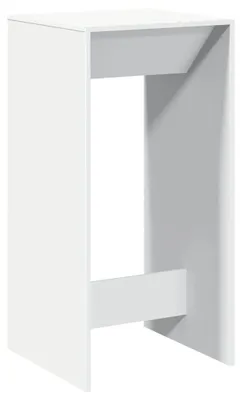 Produktbild von vidaXL Bartisch Weiß 51x50x103,5 cm Holzwerkstoff