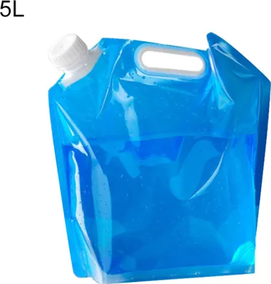 Produktbild von 3/5/10L faltbare Handheld Outdoor Klettern Camping Wasser Aufbewahrungstasche Container-5L