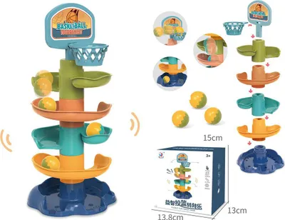 Zdjęcie produktu dla Koszykówka dla dzieci Gra Rotable zabawki Dziecięce interakcje Wczesna edukacja Puzzle dla chłopców dziewczyny prezenty J3602