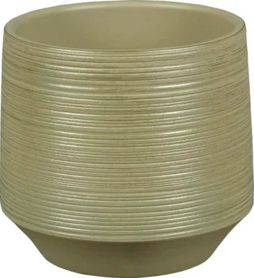 Produktbild von Blumentopf Passion for Pottery Steinzeug Ø 17 cm 17 x 17 x 16 cm gold