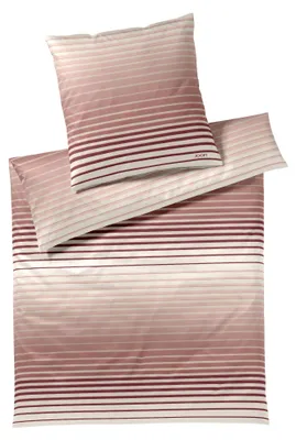 Produktbild von JOOP! Mako-Satin-Bettwäsche-Garnitur Shutter Farbe Rouge Größe 135x200+80x80 AL