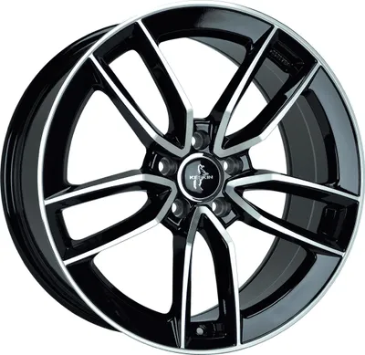 Produktbild von 19 Zoll KESKIN KT21 5x112 ET45 Alufelgen BLACK FRONT POLISH