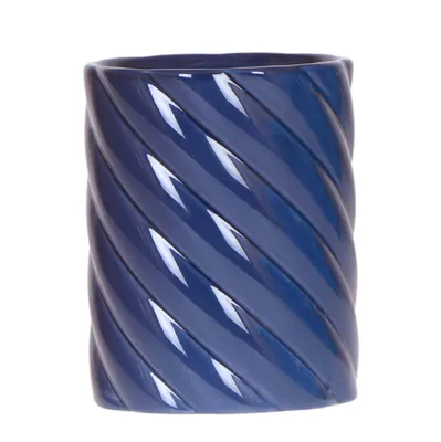 Produktbild von Kolibri Home | Candy Dekotopf | Hoch - Blue - Ø9cm