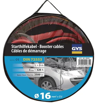 Zdjęcie produktu dla Kabel połączeniowy GYS 2 sztuki 3 m 320 A