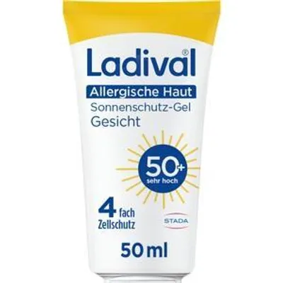 Produktbild von LADIVAL allergische Haut Gel Gesicht LSF 50+, 50 ml