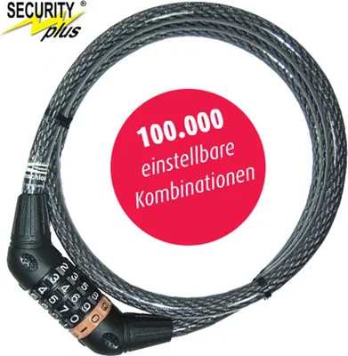 Produktbild von Point Zahlenschloss Z69 L 150 cm D 12 mm silber