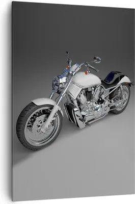 Produktbild von Bild auf Leinwand - Leinwandbild - Einteilig - Motorrad Geschwindigkeit Motor - 70x100cm - Wand Bild - Wandbilder - Leinwanddruck - Wanddekoration - Leinwand bilder - Wandbild - PA70x100-0516