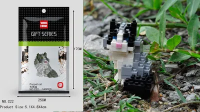Obrázok produktu pre Stavebnica z kociek LNO Micro-Bricks