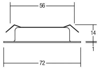 Immagine prodotto di Brumberg 38370153, 3 K, 260 lm, grado di protezione IP20, finitura nichel