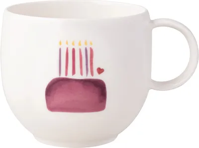 Produktbild von Villeroy & Boch With Love Henkelbecher Happy Birthday