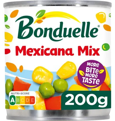Produktbild von Bonduelle Mexicana Mix 200g – Bunte Gemüse-Mischung für Salate & Pfannengerichte