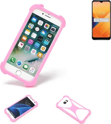 Produktbild von K-S-Trade Handy Hülle kompatibel mit Wiko Y81 Schutz Hülle Bumper Silikon Schutz Hülle Cover Case Silikoncase Silikonbumper TPU Softcase