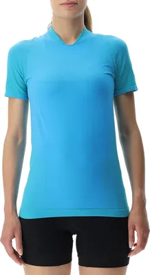 Produktbild von UYN Running Exceleration Laufshirt Damen turquoise/ash S