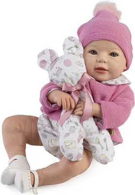 Produktbild von MuÑecas Guca Leire Babypuppe Rosa  Rosa One Size