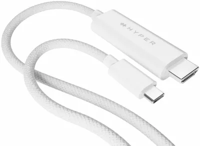 Produktbild von Hyper 4K USB-C to HDMI Cable, White