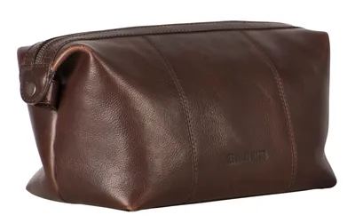 Produktbild von LEONHARD HEYDEN Leder Kulturbeutel Roma Toilet Bag Brown braun