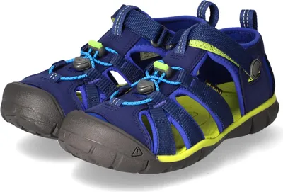 Produktbild von Keen Sandalen SEACAMP ll CNX Kinder Textil & Synthetik Blau Größe: 35