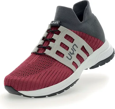 Produktbild von UYN Nature Tune Slip-on Sneaker aus Wolle Herren bordeaux/grey 45