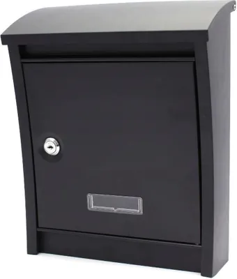 Image de Boîte aux lettres anthracite 25 x 32 x 8-12 cm