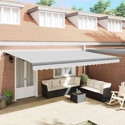 Produktbild von vidaXL Markise Anthrazit 5 x 3 m Metall