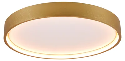 Obrázek produktu pro Stropní svítidlo LED, matná mosaz, Ø 45 cm