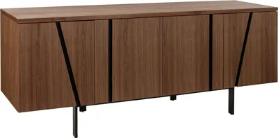 Produktbild von Angel Cerdá Sideboard Nussbaum und schwarzer Stahl 3124