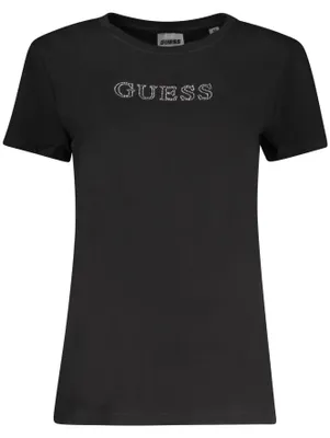 Produktbild von Guess Jeans Damen Kurzarm T-Shirt Schwarz