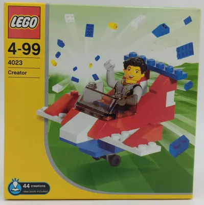 Produktbild von Lego 4023 Creator Flugzeug Spaß am Bauen aus dem Jahr 2003