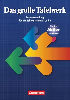 Produktbild von Das große Tafelwerk. Sekundarstufen I und II. Neubearbeitung. Östliche Bundesländer und Berlin