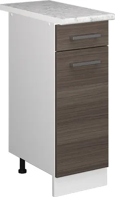 Immagine prodotto di Mobiletto base per cucina Vicco R-Line Grigio nobile 30 cm , PL Marmo, Model 37713