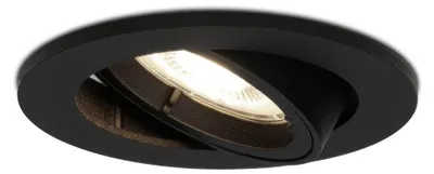 Produktbild von hoftronic LED Einbaustrahler 4W 345 Lumen 4000K Dimmbar Schwenkbar Schwarz